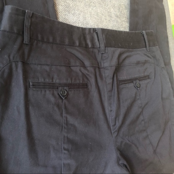 Country Road black straight leg pants/trousers size 10 - Picture 7 of 9